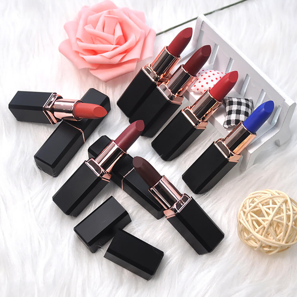 16 color lipstick matte long lasting moisturizing cream vegan