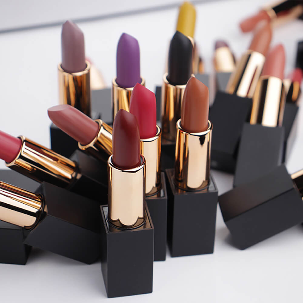 25 color matte lipstick moisturizing long lasting magnetic tube