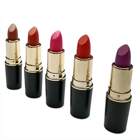 Rouge à lèvres mat longue tenue, 20 couleurs, waterproof et hydratant.