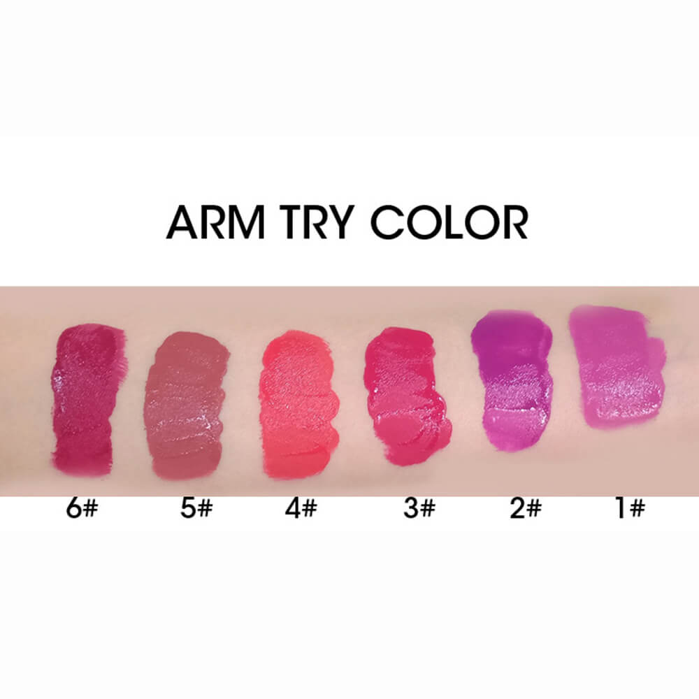 6 pcs lip kit liquid lipstick set matte long lasting cigarette design