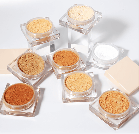 8 color air loose setting powder matte finish flawless skin friendly