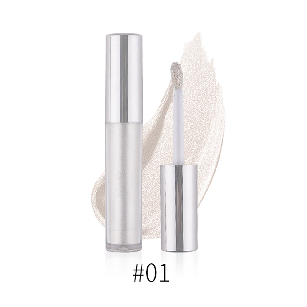 6 Color Liquid Eyeshadow Face Highlighter Shiny Shimmer Brightening Vegan