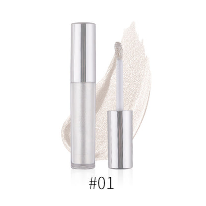 6 Color Liquid Eyeshadow Face Highlighter Shiny Shimmer Brightening Vegan