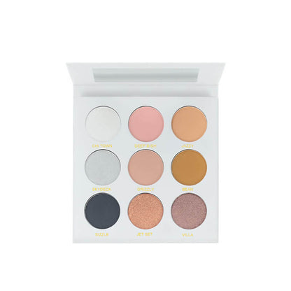 9 color eyeshadow palette vegan high pigmented long lasting