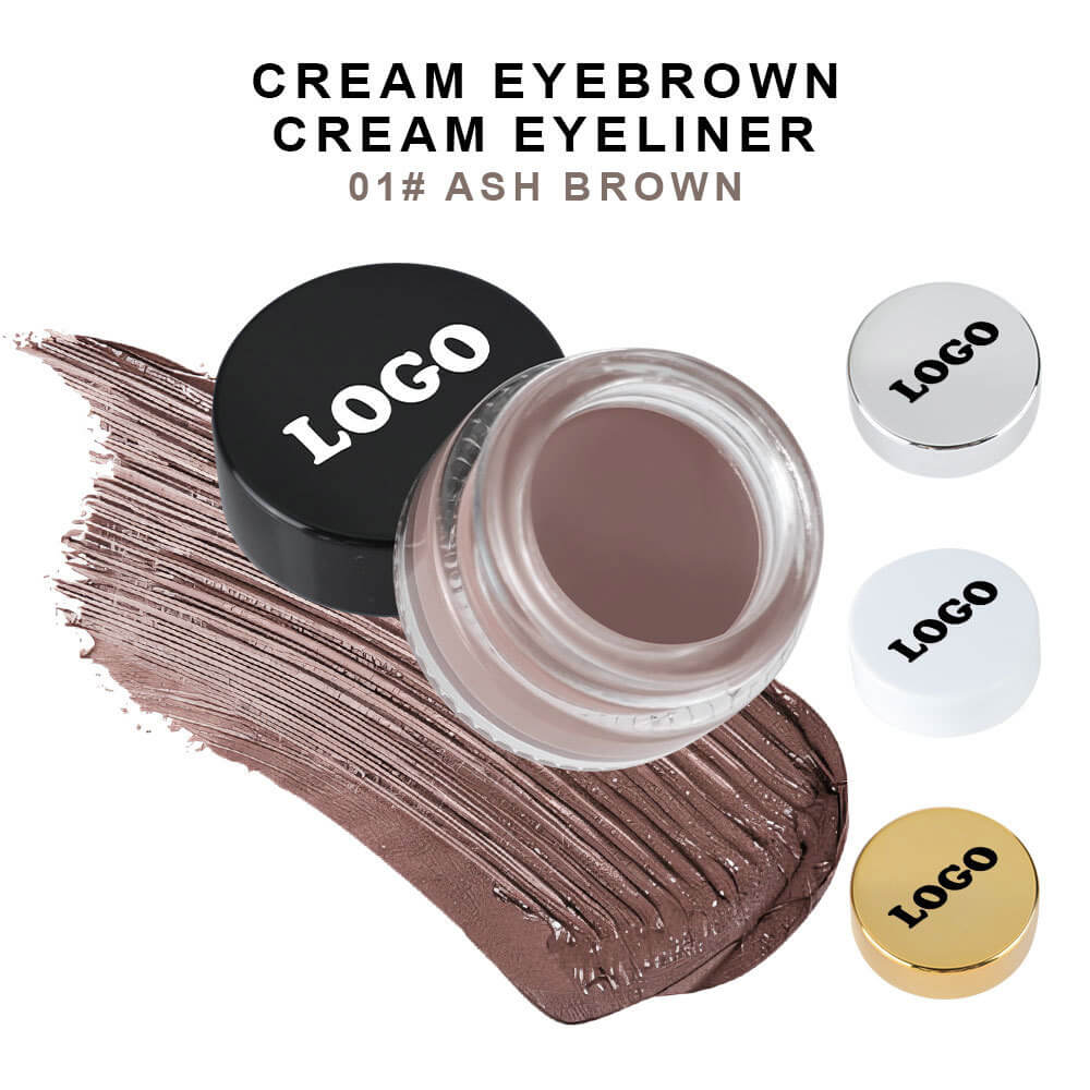 13-Color Eyeliner Gel Cream Waterproof Eyebrow Gel Long-Lasting Private Label