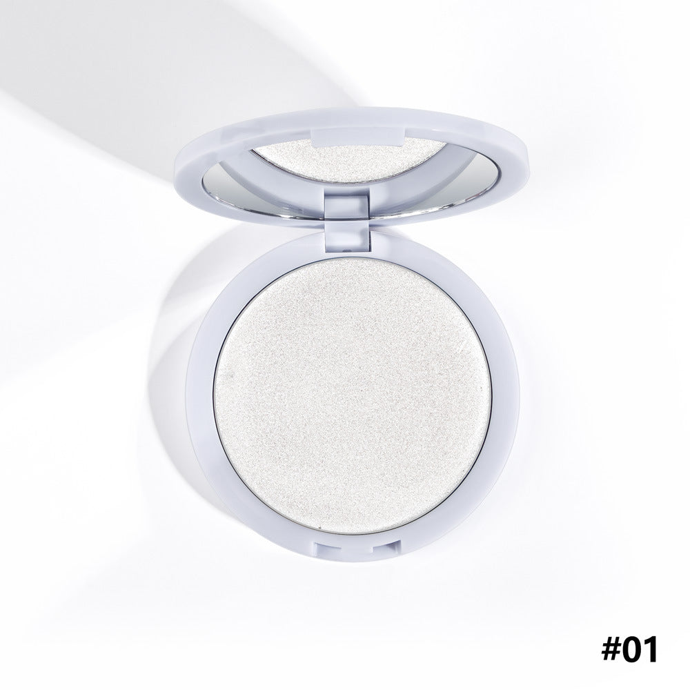 6-Color Pearlescent Highlighter Flawless Brightener Silky-Smooth Long Lasting