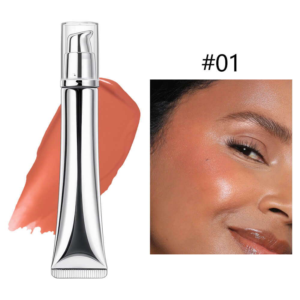 8-Shade Liquid Blush Long Lasting Blusher Face Lip Eye Tint Waterproof Private Label