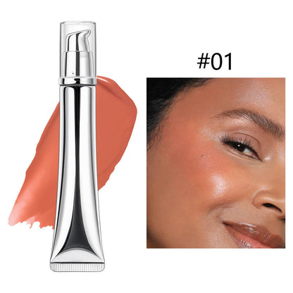 8-Shade Liquid Blush Long Lasting Blusher Face Lip Eye Tint Waterproof Private Label