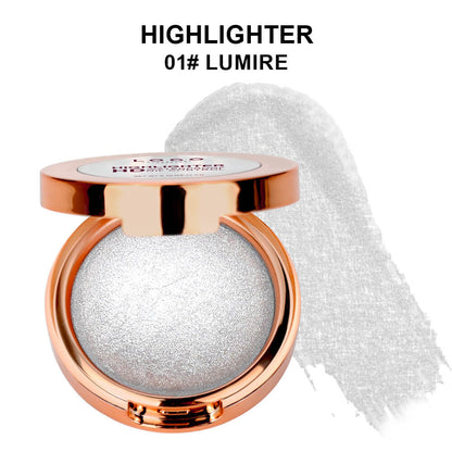 20-Shade Highlighter Cream Brighten Waterproof Pearlescent Shimmer Long-Lasting