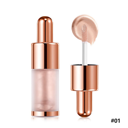 6-Color Liquid Highlighter Ulta-Shimmer Pearlescent Face Body Clavicle Brightener