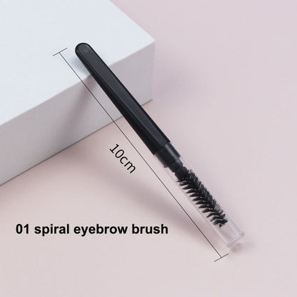 Portable makeup brush silicone soft lip eyebrow eyeliner brushes