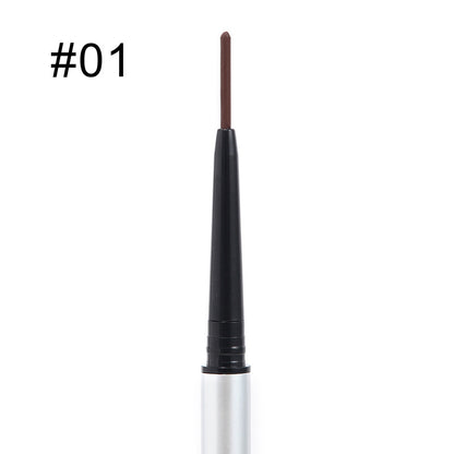 5 Color Eyebrow Pencil High Pigmented Silver Brow Pen Waterproof Private Label