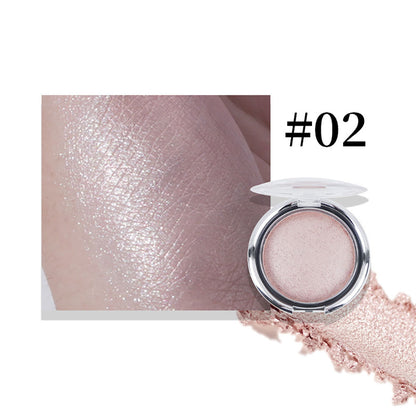 5-Color Cream Highlighter Contour Shimmer Natural Radiance Brighten Waterproof