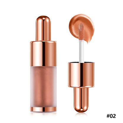 6-Color Liquid Highlighter Ulta-Shimmer Pearlescent Face Body Clavicle Brightener