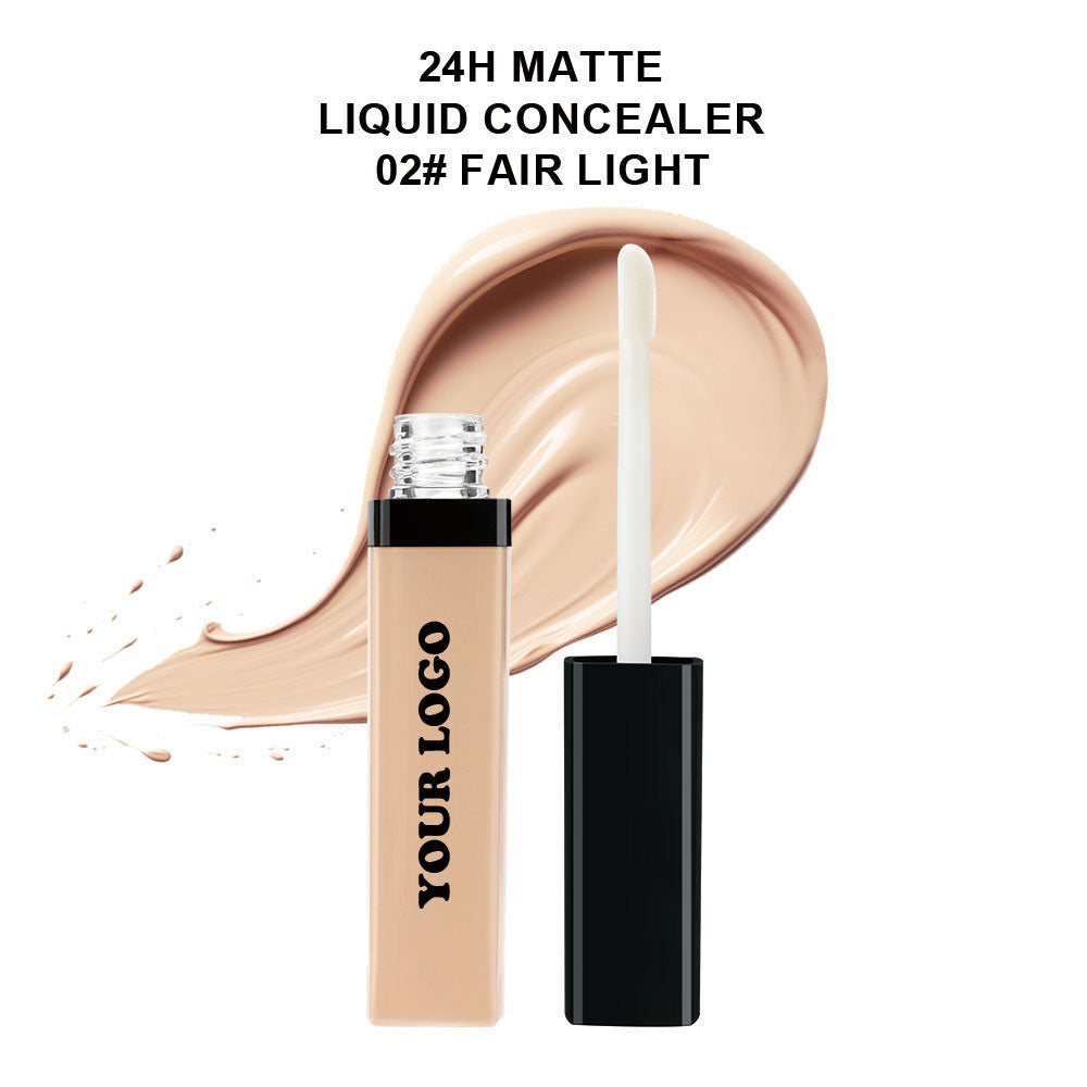 22-Shade Liquid Concealer Full Coverage Acne Marks Spots Dark Circles Tattoo