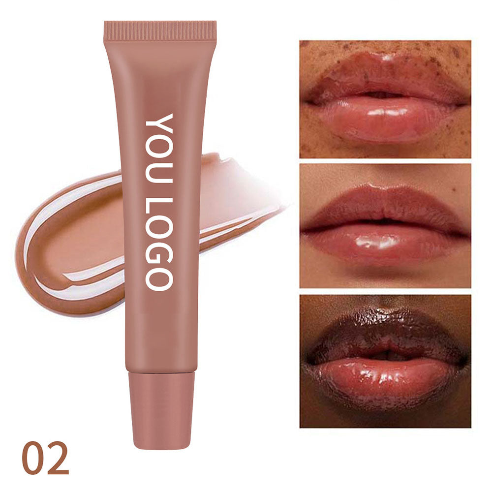 5-color Water-Glow Lip Gloss Moisturizing Shining Plump Lip Balm Long-Lasting 10ml