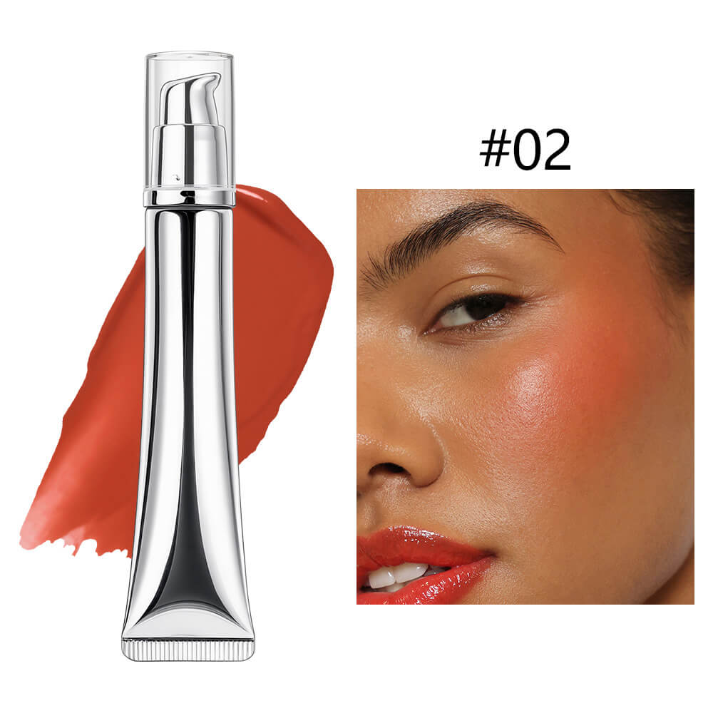 8-Shade Liquid Blush Long Lasting Blusher Face Lip Eye Tint Waterproof Private Label