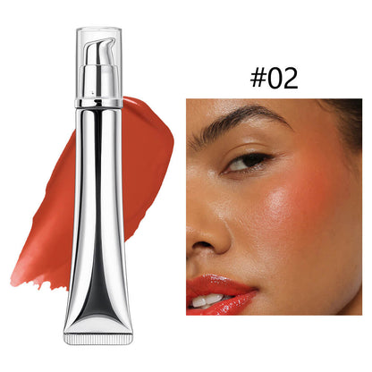 8-Shade Liquid Blush Long Lasting Blusher Face Lip Eye Tint Waterproof Private Label