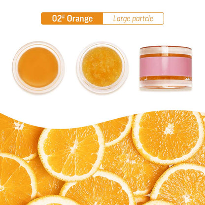 2 In 1 Lip Mask & Lip Scrub Lip Balm Exfoliation Moisturizing Lip Care With Lip Brush