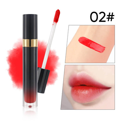 10-Shade Nude Lip Glaze High Pigmented Smudge-Proof Lip Tint Private Label