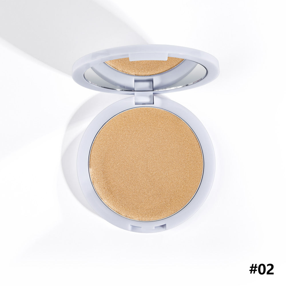 6-Color Pearlescent Highlighter Flawless Brightener Silky-Smooth Long Lasting