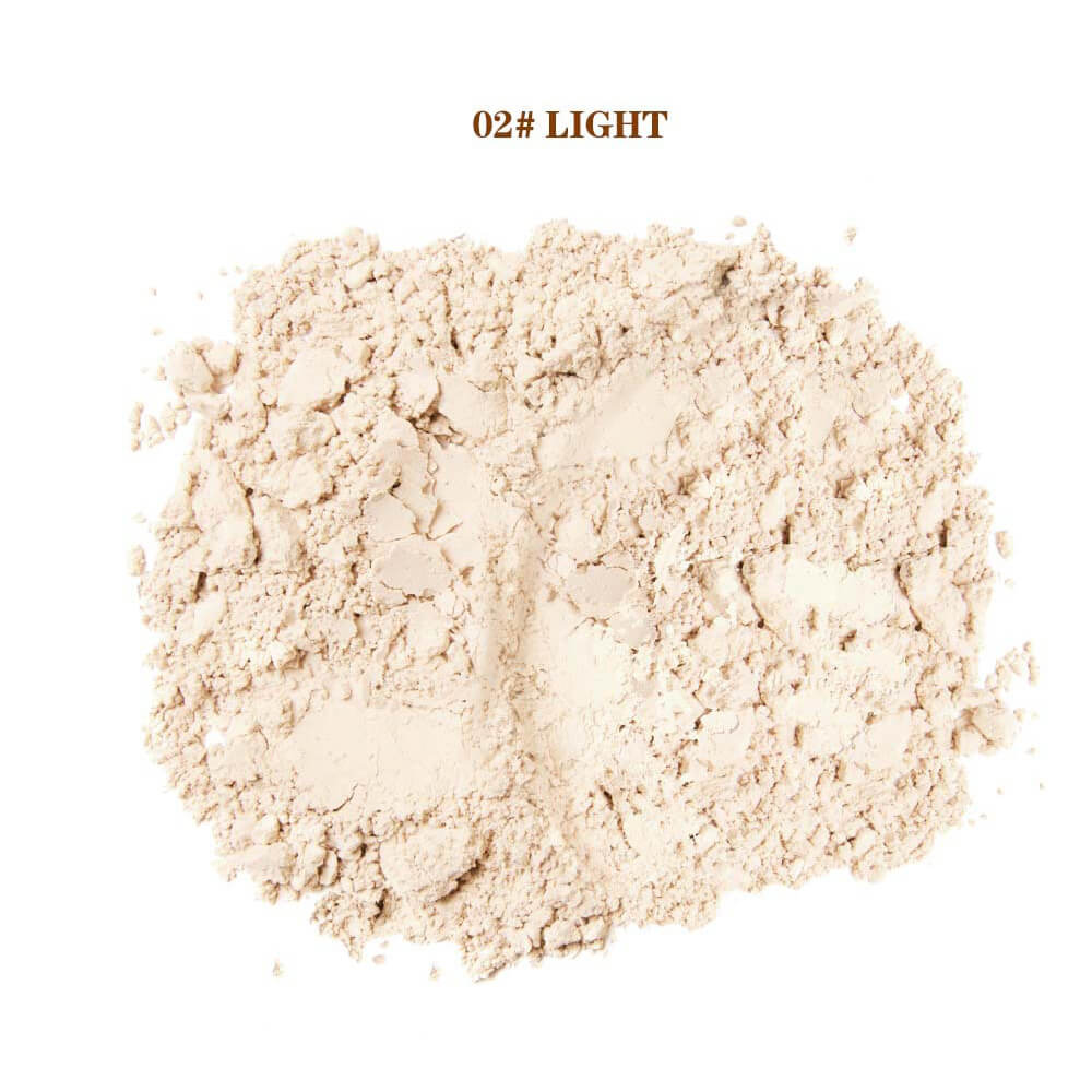14-Shade Loose Setting Powder With Puff Matte Oil-Control Long-Lasting Waterproof