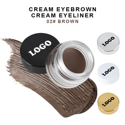 13-Color Eyeliner Gel Cream Waterproof Eyebrow Gel Long-Lasting Private Label