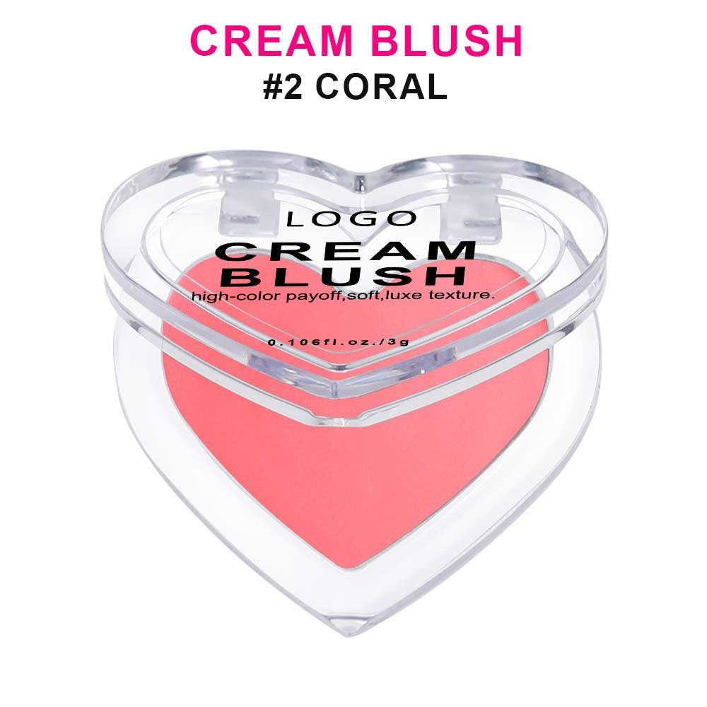 13-Color Cream Blush Palette Multi-Use Long-Lasting High-Pigment Blushes Vegan