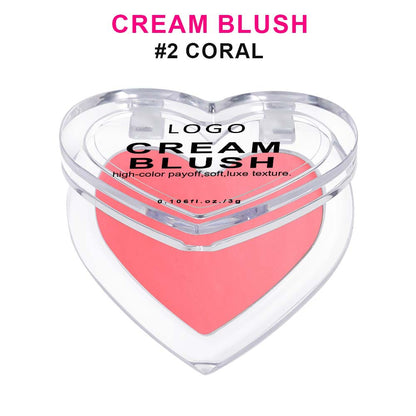 13-Color Cream Blush Palette Multi-Use Long-Lasting High-Pigment Blushes Vegan