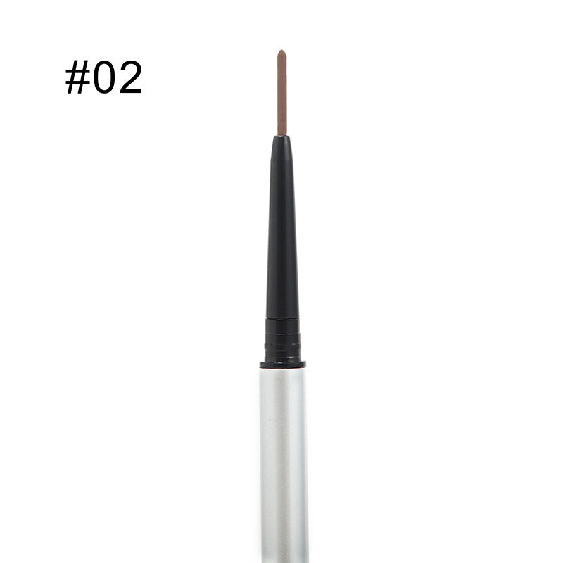 5 Color Eyebrow Pencil High Pigmented Silver Brow Pen Waterproof Private Label