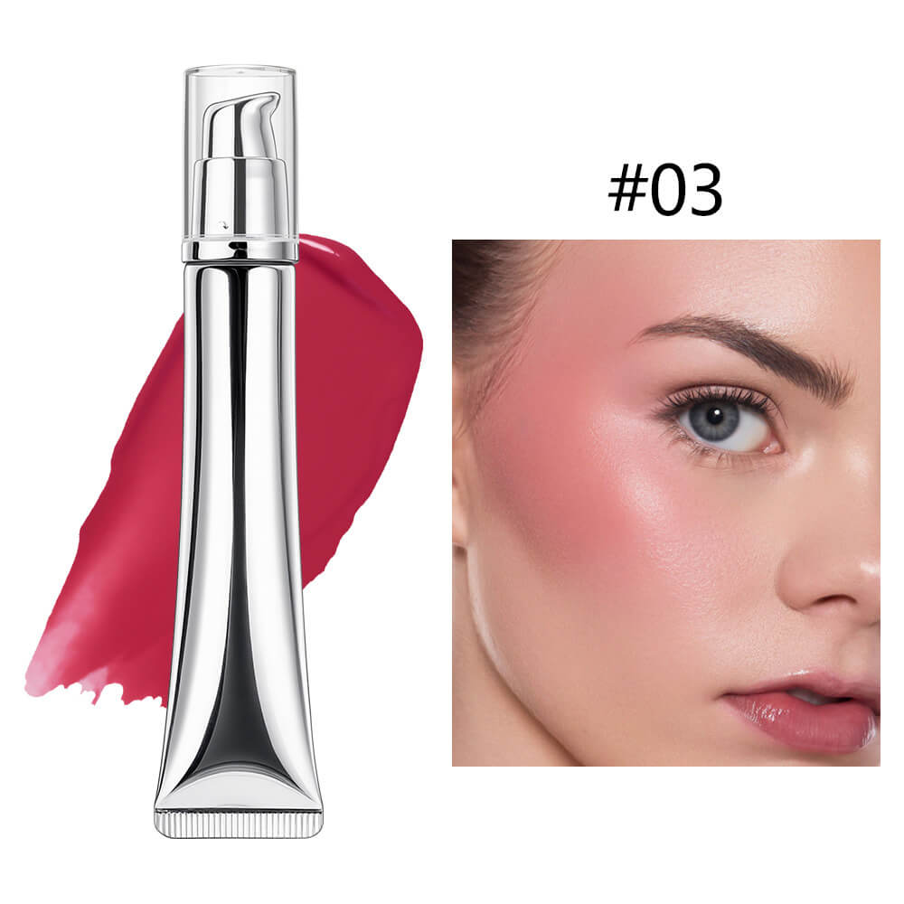 8-Shade Liquid Blush Long Lasting Blusher Face Lip Eye Tint Waterproof Private Label