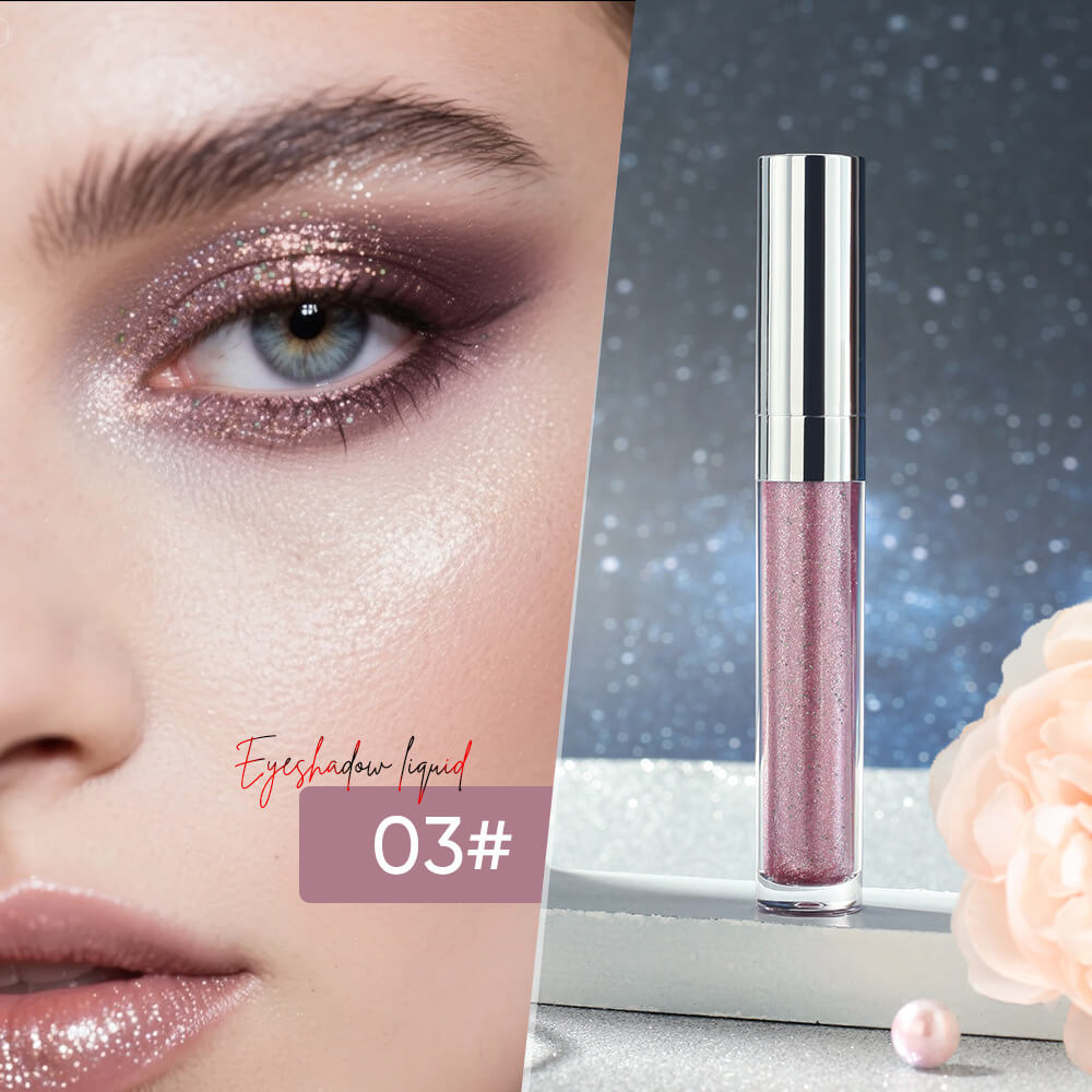 5-Color Liquid Eyeshadow Waterproof Under-Eye Brighten Highlighter Long-Lasting