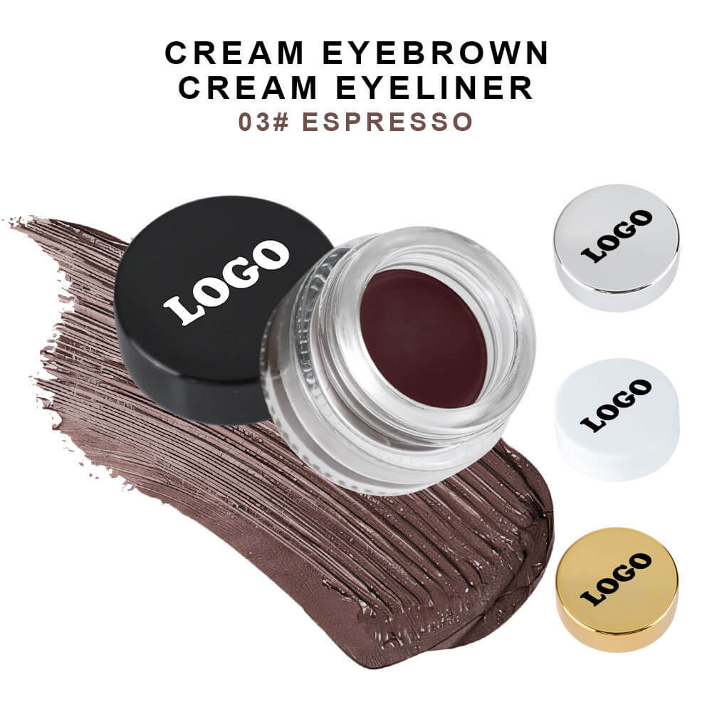 13-Color Eyeliner Gel Cream Waterproof Eyebrow Gel Long-Lasting Private Label