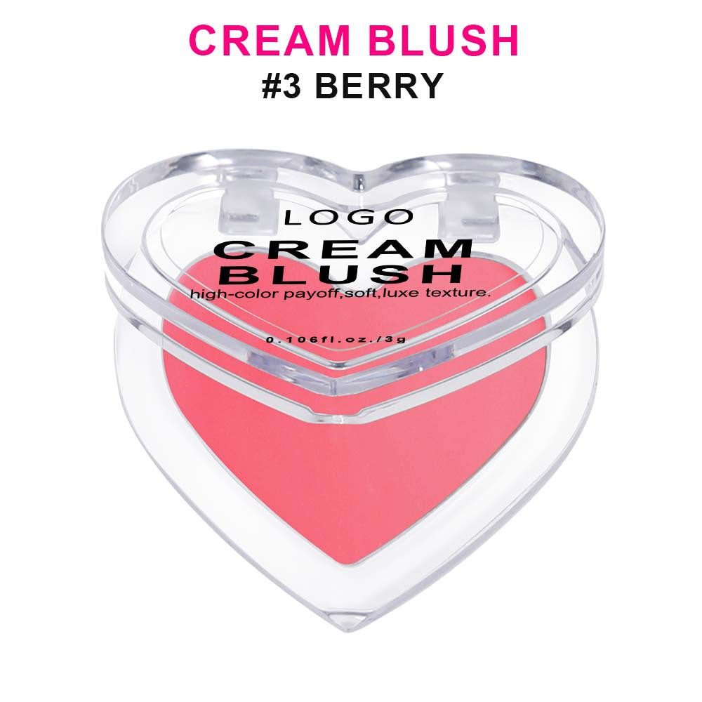 13-Color Cream Blush Palette Multi-Use Long-Lasting High-Pigment Blushes Vegan
