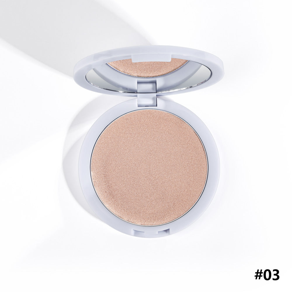 6-Color Pearlescent Highlighter Flawless Brightener Silky-Smooth Long Lasting
