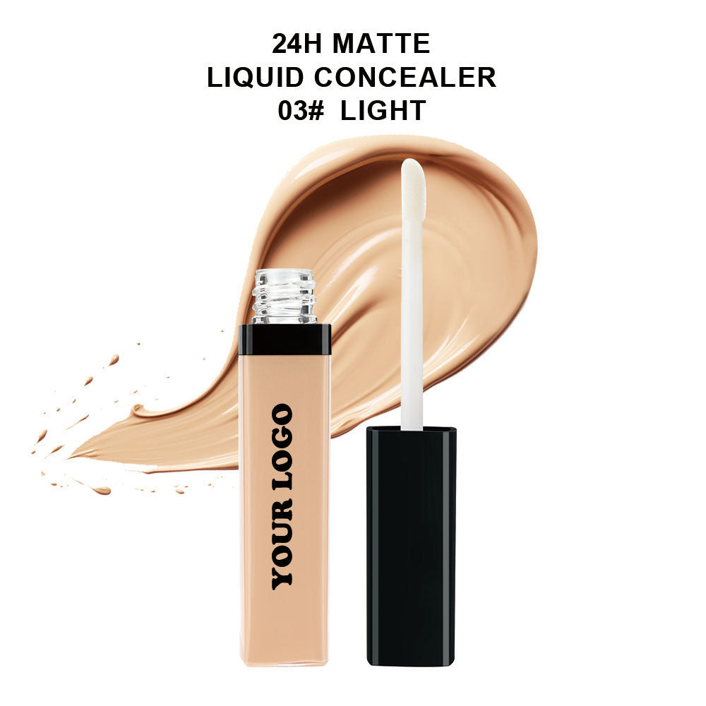 22-Shade Liquid Concealer Full Coverage Acne Marks Spots Dark Circles Tattoo