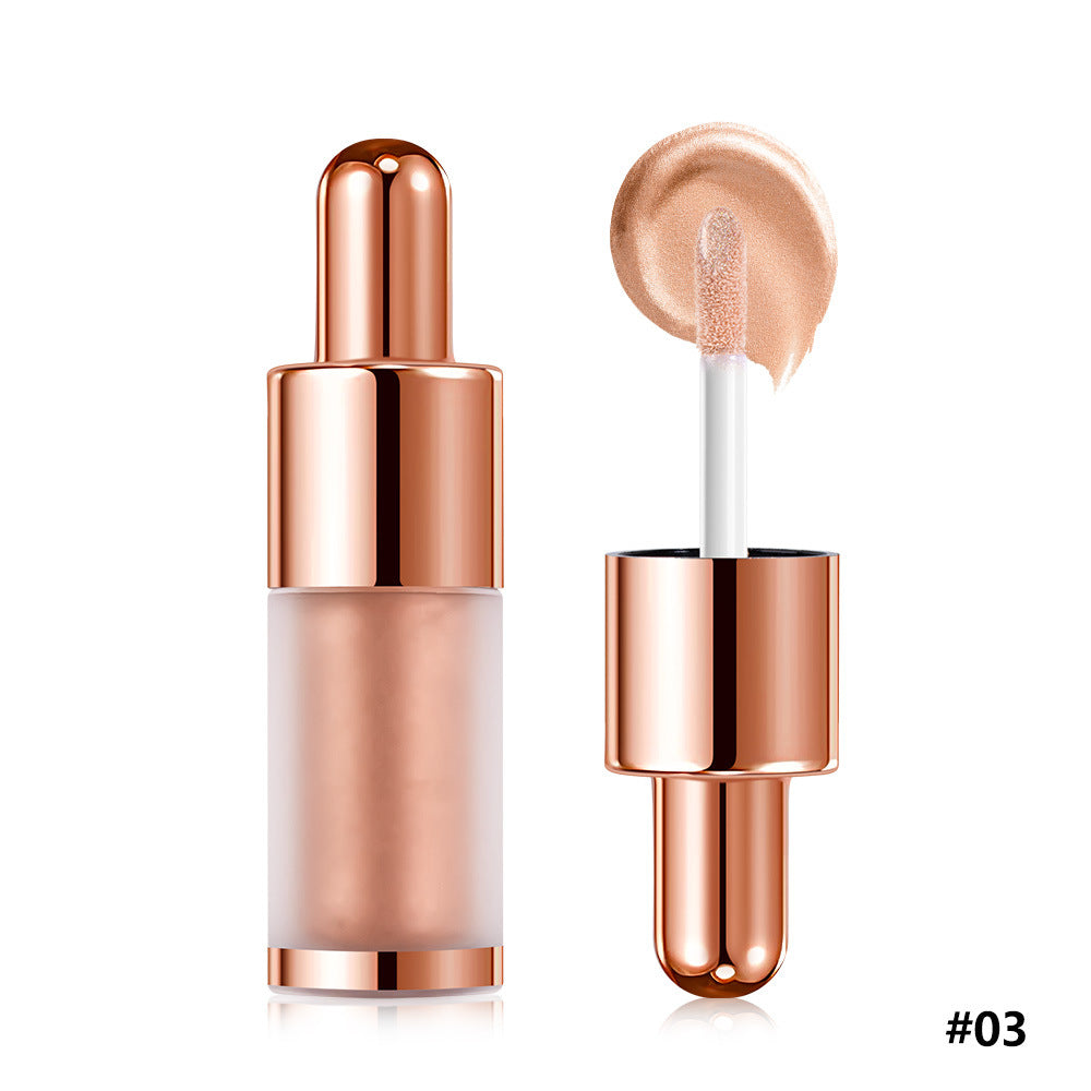 6-Color Liquid Highlighter Ulta-Shimmer Pearlescent Face Body Clavicle Brightener