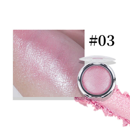 5-Color Cream Highlighter Contour Shimmer Natural Radiance Brighten Waterproof
