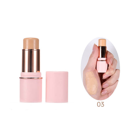 10 color concealer stick natural waterproof full coverage pink tube