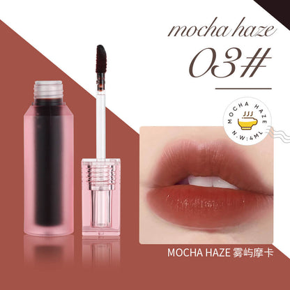 6-Color Lip Gloss Water-Mist Lip Tint Long-Lasting Matte Lipstick Moisturizing