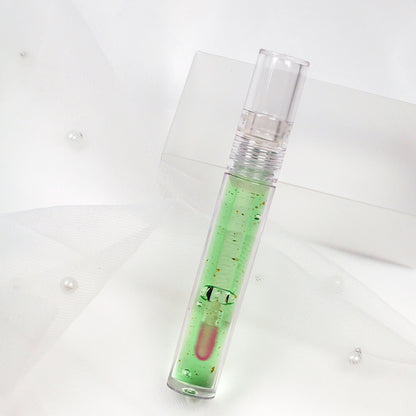 6 color lip oil 24k gold foil repair temperature color change