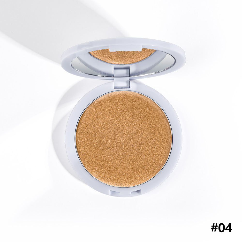 6-Color Pearlescent Highlighter Flawless Brightener Silky-Smooth Long Lasting