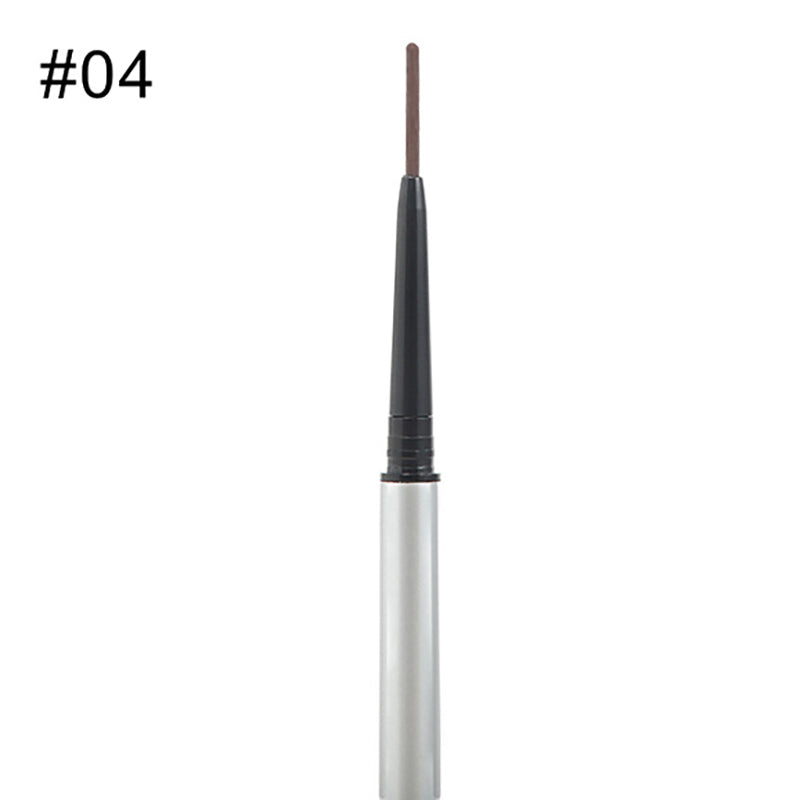 5 Color Eyebrow Pencil High Pigmented Silver Brow Pen Waterproof Private Label