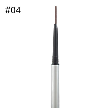 5 Color Eyebrow Pencil High Pigmented Silver Brow Pen Waterproof Private Label