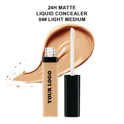22-Shade Liquid Concealer Full Coverage Acne Marks Spots Dark Circles Tattoo