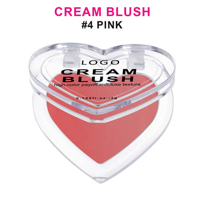 13-Color Cream Blush Palette Multi-Use Long-Lasting High-Pigment Blushes Vegan