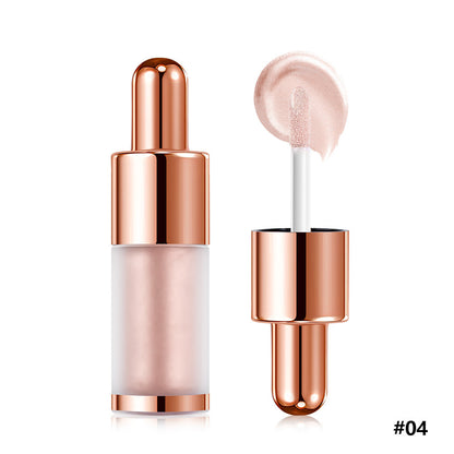 6-Color Liquid Highlighter Ulta-Shimmer Pearlescent Face Body Clavicle Brightener