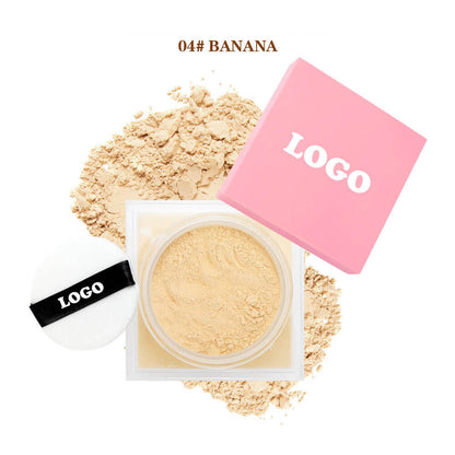 14-Shade Setting Loose Powder With Puff Long-Lasting Waterproof Oil-Control