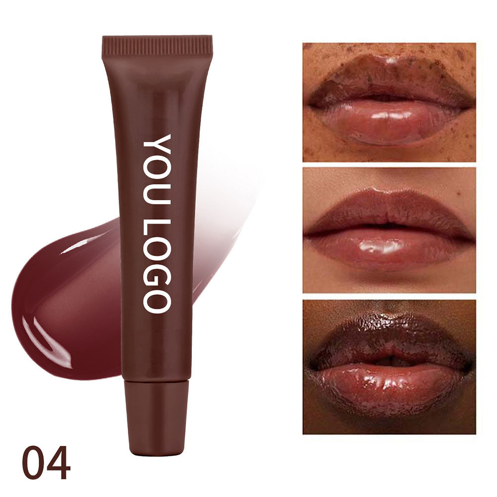 5-color Water-Glow Lip Gloss Moisturizing Shining Plump Lip Balm Long-Lasting 10ml