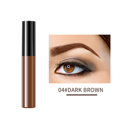 4 Color Eyebrow Tint Brow Gel Tattoo Peel-Off Dye Cream Long Lasting Waterproof